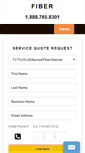 Mobile Screenshot of fiber.solveforce.com