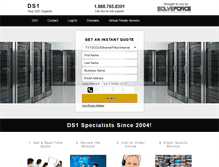 Tablet Screenshot of ds1.solveforce.com