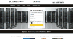 Desktop Screenshot of opticalcarrier.solveforce.com